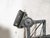 Industrial Black Scissor Wall Lamp with Extendable Harmonica from Adem, Netherlands, 1940s For Sale - Image 6 of 13