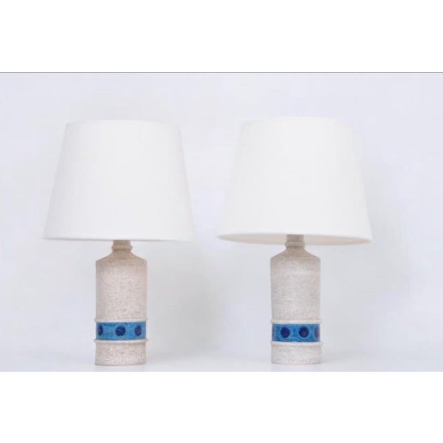 Ceramic Ceramic Table Lamp Bases by Aldo Londi for Bitossi, 1970s, Set of 2 For Sale - Image 7 of 7