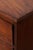 19th Century Victorian Flame Mahogany Bowfront Chest With Urn Hardware For Sale - Image 13 of 15