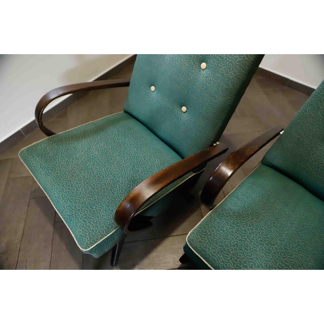 Vintage Lounge Chairs by Jaroslav Šmídek, 1960s, Set of 2 For Sale - Image 10 of 14