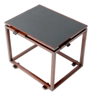 Art Deco Modernist Walnut Game Table, 1920s