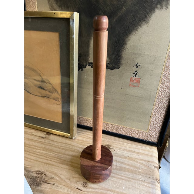 1970s Wooden Hand Carved Potato Masher For Sale In Atlanta - Image 6 of 6
