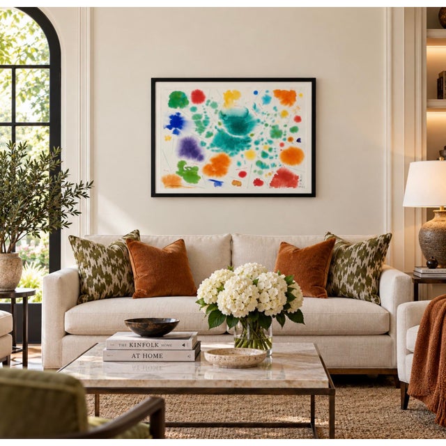 This original watercolor by noted California modernist James McCray is executed on Arches paper, the renowned 100% cotton...