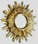 Vintage French Giltwood Sunburst Wall Mirror, 1950s For Sale - Image 11 of 11