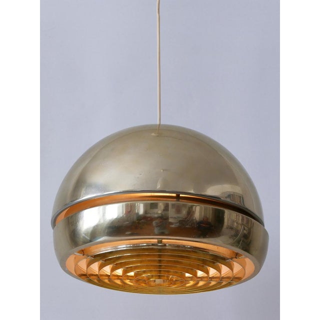 Mid-Century Modern Aluminium Pendant Lamp or Hanging Light, Sweden, 1960s For Sale - Image 10 of 18