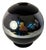 Spherical Ice Bucket in Chrome-Plated Plastic by Quist For Sale
