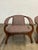 Brown 1960s Horseshoe Style Lounge Chair For Sale - Image 8 of 12