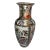 1990s Tall Decorative Ornate Ceramic Chinese Jar Vase For Sale