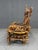 Folk Art 1937 Old Hickory Company Presentation "The Dog Chair" For Sale - Image 3 of 18