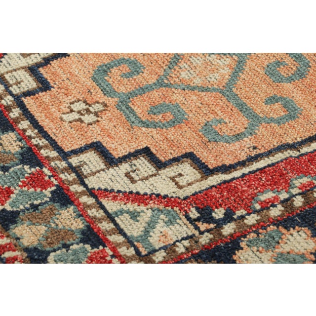 Hand-knotted in wool, this 2x3 classic oriental rug from Rug & Kilim showcases a refined composition of bold geometric...