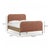 Hatia Sienna Red Basketweave Queen Panel Bed For Sale - Image 10 of 11