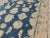 Textile Mid 20th Century Vintage Turkish Oushak Rug With All-Over Design in Royal Blue and Ivory For Sale - Image 7 of 12