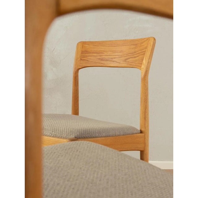 Beige Dining Room Chairs by Henning Kjærnulf for Korup Stolefabrik, 1960s, Set of 4 For Sale - Image 8 of 12