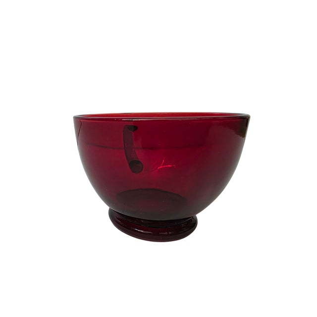 Anchor Hocking Mid 20th Century Set of 8 Vintage Anchor Hocking Ruby Red Punch Cups — 4 Sets Available For Sale - Image 4 of 15