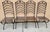 Elevate your outdoor space with this charming set of four antique French Provincial wrought iron chairs dates from around...