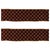 Contemporary Ornate Diamond Pattern Wired Ribbon (Set of 2) For Sale - Image 3 of 3