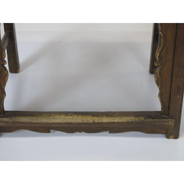 1900s Antique Chinese Official Hat Armchair With Carved Back For Sale - Image 9 of 11