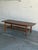 Mid-Century Modern Teak Coffee Table With Slatted Lower Shelf and Tapered Legs Denmark 1960s For Sale - Image 3 of 9
