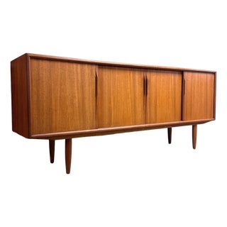 Danish Modern Teak Credenza by Axel Christiansen for Aco Møbler c.1960s, Attributed For Sale