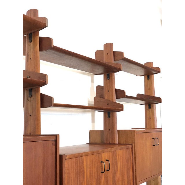 Mid-Century Italian Shelf attributed to Vittorio Dassi, 1960s For Sale - Image 12 of 18