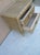 Tan Vintage Nightstand Wicker Rattan Tan Two Drawer For Sale - Image 8 of 10