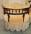Victorian Tete a Tete Conversation Sofa with Ebonised Frame For Sale - Image 14 of 18
