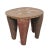 Tribal Vintage Painted Nupe Stool For Sale - Image 3 of 6