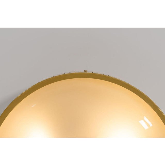 Gold 1152 Ceiling Lamp in Aluminum and Glass from Stilnovo, Italy, 1950s For Sale - Image 8 of 17
