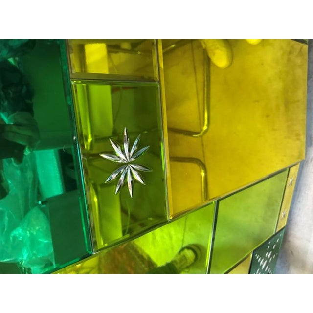Venetian Engraved Murano Glass TV Cabinet, 1970s For Sale - Image 6 of 16