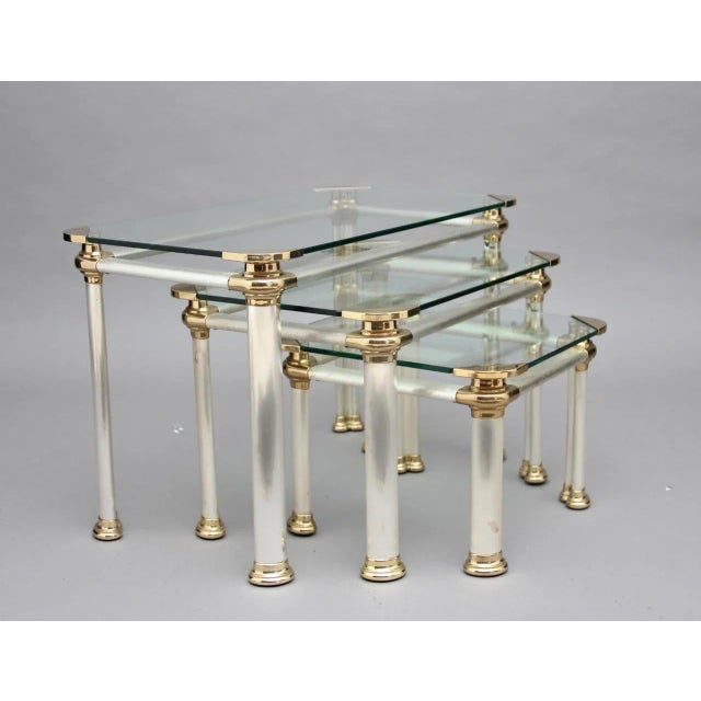 Mid-Century Nesting Tables, 1960s, Set of 3 For Sale - Image 11 of 11