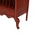 Traditional Eastlake Style Chip Carved Cherry & Ormolu Drop Front Music Cabinet Stand C1890 For Sale - Image 3 of 7