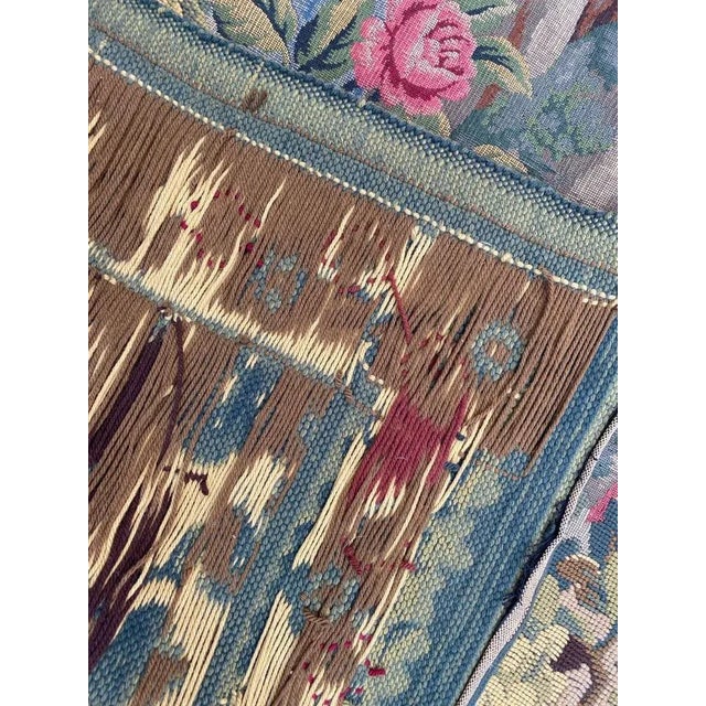 Aubusson Style French Tapestry For Sale - Image 18 of 18