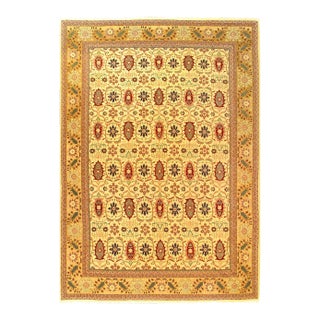 Gold Color Hand Knotted Bakhshayesh 10'2'' X 14'2'' For Sale