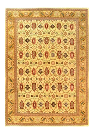 Gold Color Hand Knotted Bakhshayesh 10'2'' X 14'2''