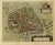 Antique Bird's-Eye View Map of Zierikzee in Zeeland, Netherlands, 1649 For Sale - Image 3 of 5
