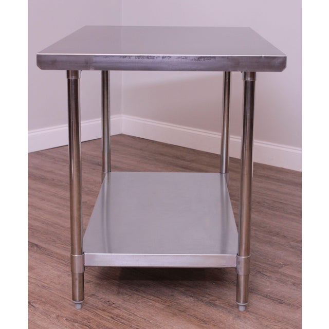 Stainless Steel Kitchen Island Work Table Chairish
