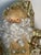 Vintage Santa Claus Figure in Gold Brocade With Gifts For Sale - Image 4 of 5