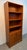 Beautiful vintage Danish teak bookcase and display cabinet with a warm, richly grained teak finish and classic mid-century...