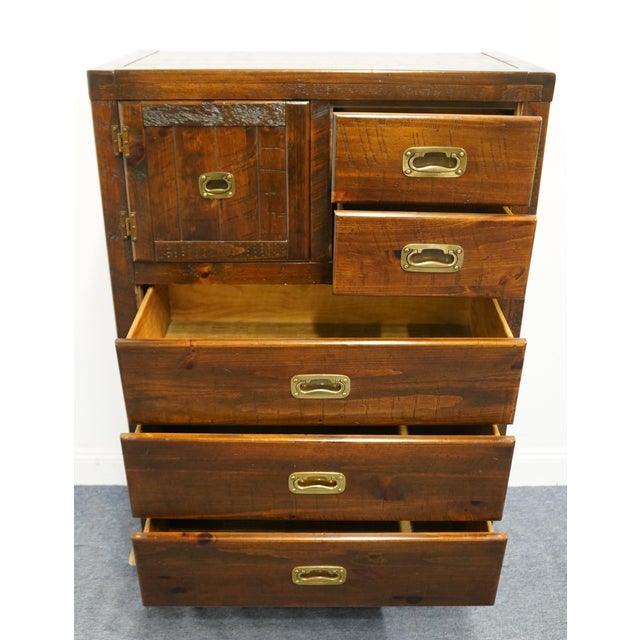 Young Hinkle Solid Knotty Pine Rustic Americana 36" Chest of Drawers