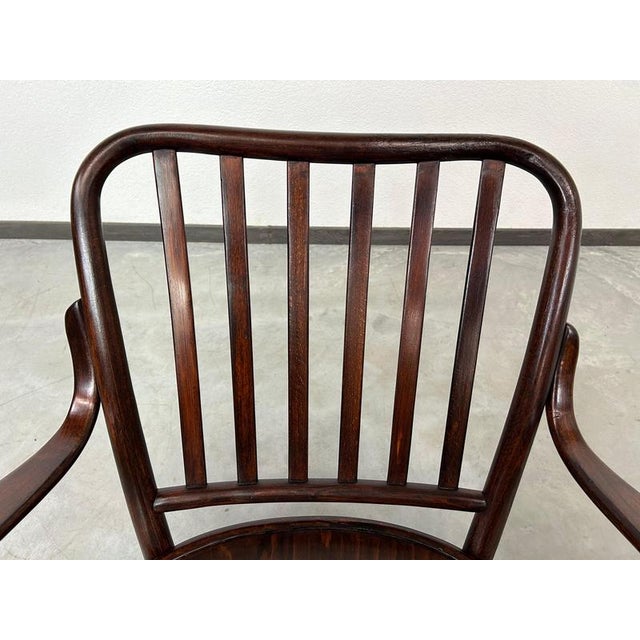 Set of Art Deco A752F Chairs by Josef Frank for Thonet, 1930s For Sale - Image 8 of 14