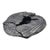 Contemporary Late 20th Century American Studio Pottery Ikebana Vessel Graphite Gray For Sale - Image 3 of 10
