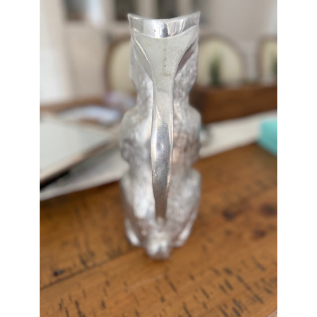 Arthur Court 1970s Arthur Court Bunny Rabbit Pitcher For Sale - Image 4 of 5