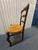 Antique French Carved Ladder‑Back Rush Seat Chairs – Set of 6 For Sale - Image 10 of 15