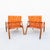 Restored 1960s Mid Century Modern Studio Crafted Oak Lounge Chairs For Sale - Image 13 of 18