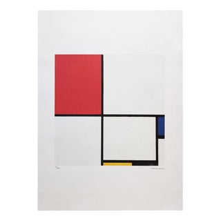 After Piet Mondrian, Composition No. III, 1970s, Lithograph For Sale
