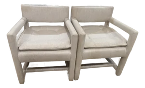 Pair of Highland House Furniture Morehead Arm Chairs