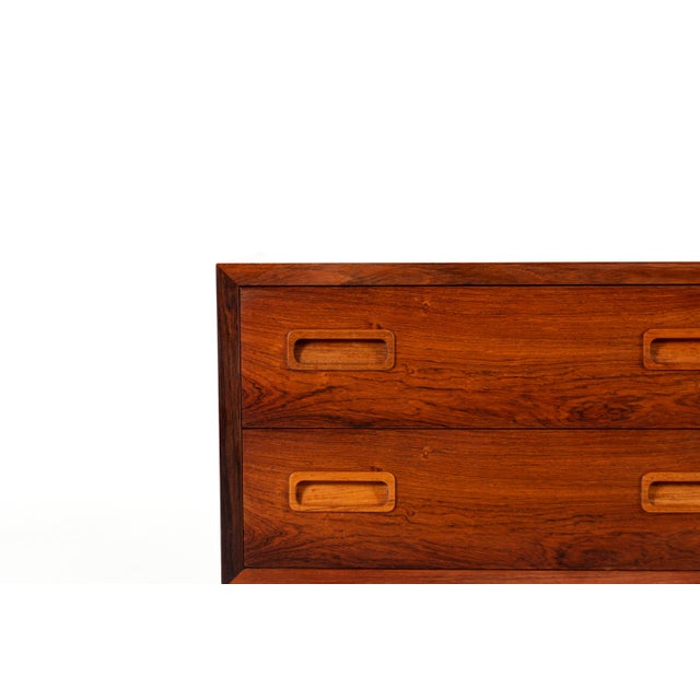 Mid-Century Modern Danish Rosewood Chest of Drawers by Poul Hundevad for Hundevad & Co, 1960s For Sale - Image 14 of 18
