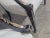 Wood Late 20th Century Pair of Karges Hepplewhite Plum Arm Chairs Ebonized, Carved Hand Painted Leather Fabric For Sale - Image 7 of 11