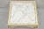 French Vintage French Louis XV Style White Painted Marble Top Low Square Coffee Table For Sale - Image 3 of 12