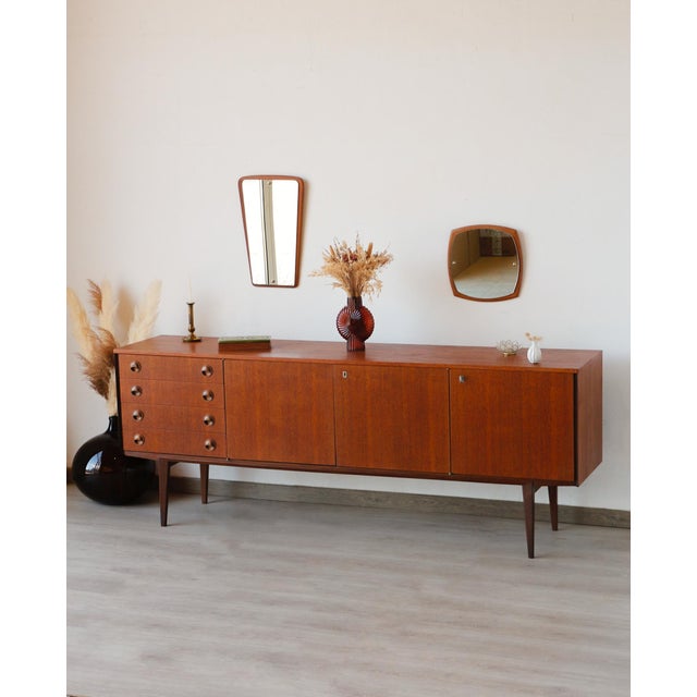 Vintage Scandinavian Teak Sideboard, 1970s For Sale - Image 9 of 18